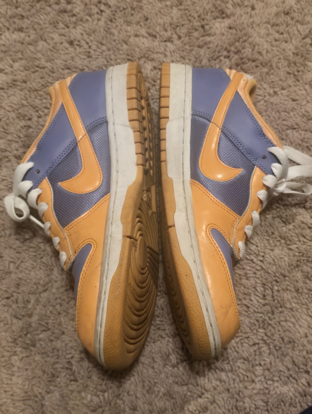 Nike Dunk 317813-581 Low Purple / Melon Womens Size 9.5 RARE Air Grail Skate - Picture 8 of 9